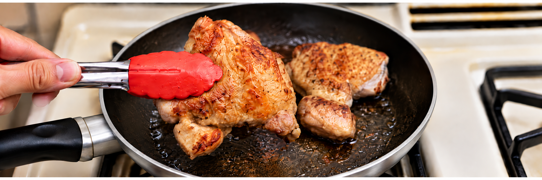Contramuslos de pollo Friko en sartén